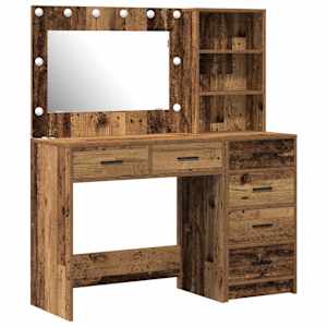Kosmetický stůl Hnědá 78.5 x 41 x 135 cm Kompozitní dřevo - obrázek 2