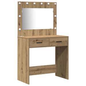 Kosmetický stůl Hnědá 78.5 x 41 x 135 cm Kompozitní dřevo - obrázek 5