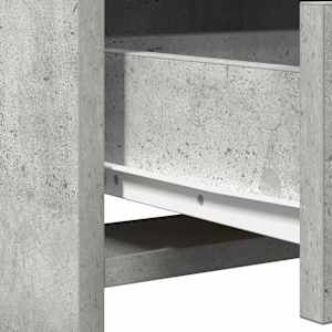 Kosmetický stůl 2 pcs Šedá 50 x 41 x 135 cm Kompozitní dřevo - obrázek 10