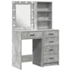 vidaXL Riietumislaud 2 tk Hall 50 x 41 x 135 cm Tehispuit