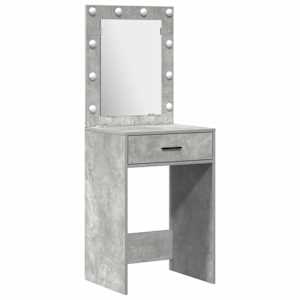 Kosmetický stůl 2 pcs Šedá 50 x 41 x 135 cm Kompozitní dřevo - obrázek 5
