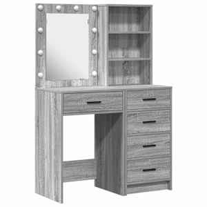vidaXL Riietumislaud 2 tk Hall 50 x 41 x 135 cm Tehispuit