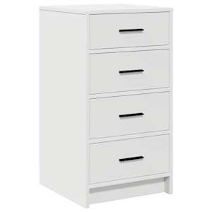 Kosmetický stůl 3 pcs Bílá 40 x 41 x 135 cm Kompozitní dřevo - obrázek 7