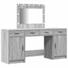 vidaXL Riietumislaud 3 tk Hall 78,5 x 41 x 135 cm Tehispuit