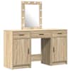 vidaXL Riietumislaud Pruun 50 x 41 x 135 cm Tehispuit