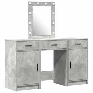 vidaXL Riietumislaud Hall 50 x 41 x 135 cm Tehispuit