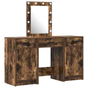 vidaXL Riietumislaud Pruun 50 x 41 x 135 cm Tehispuit