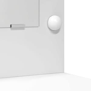 Sada toaletního stolku s LED 3 pcs Bílá kompozitní dřevo - obrázek 9