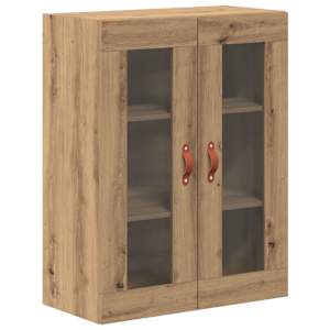 Nástěnné skříně 2 pcs Artisanový dub 69,5 x 34 x 90 cm - obrázek 5
