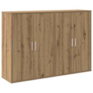 Servírovací skříň 2 pcs Artisanový dub 60 x 31 x 84 cm - obrázek 2