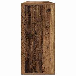 Servírovací skříň 2 pcs Staré dřevo 79 x 38 x 80 cm - obrázek 7