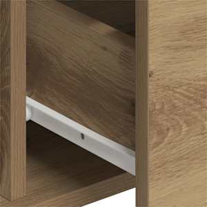 Servírovací skříň 2 pcs Artisanový dub 60 x 31 x 84 cm - obrázek 10