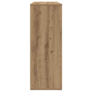 Servírovací skříň 2 pcs Artisanový dub 60 x 31 x 84 cm - obrázek 7