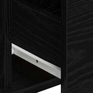 Servírovací skříň se zásuvkou 2 pcs Černý dub 60 x 31 x 84 cm - obrázek 10