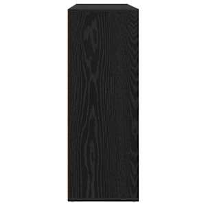 Servírovací skříň se zásuvkou 2 pcs Černý dub 60 x 31 x 84 cm - obrázek 7