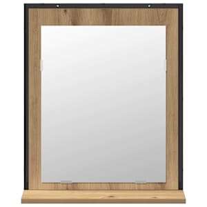 Sada koupelnového nábytku Nástěnný 2 pcs Hnědá Kompozitní dřevo - obrázek 7