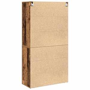 Highboard Staré dřevo 80 x 33 x 150 cm Kompozitní dřevo - obrázek 8