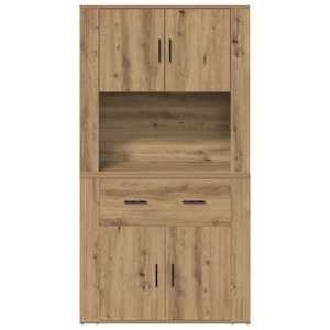 Highboard dub artisan 80 x 33 x 150 cm Kompozitní dřevo - obrázek 6
