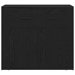 Highboard Černý dub 80 x 33 x 150 cm Kompozitní dřevo - obrázek 8