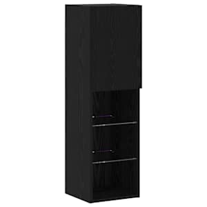Sestava TV skříněk Nástěnný 6 pcs Černý dub Kompozitní dřevo - obrázek 9