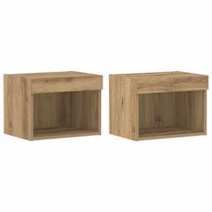 Sestava TV skříněk Nástěnný 8 pcs dub artisan Kompozitní dřevo - obrázek 8