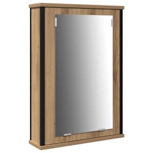 Sada koupelnového nábytku 3 pcs Artisanový dub kompozitní dřevo - obrázek 5