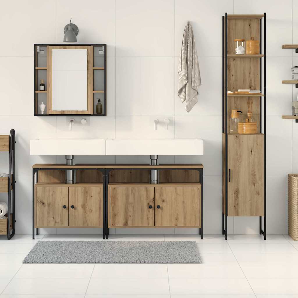 Bathroom Cabinet Set, Bathroom Cabinet Sets, Bathroom Cabinet Set vidaXL - Picture 12 of 104