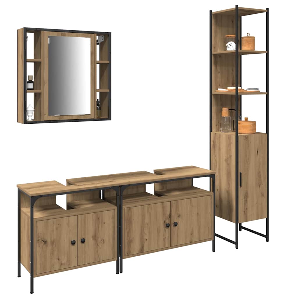 Bathroom Cabinet Set, Bathroom Cabinet Sets, Bathroom Cabinet Set vidaXL - Picture 11 of 104