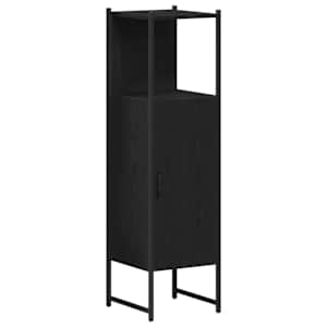 Sada koupelnového nábytku 4 pcs Černý dub Kompozitní dřevo - obrázek 7