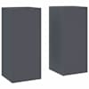 vidaXL Taimede alus 2 tk Antratsiit 24 x 24 x 55 cm