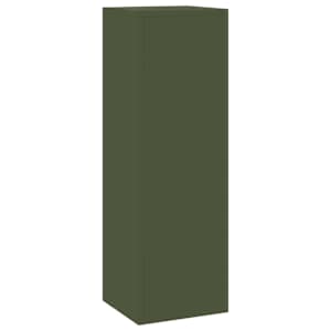 Stojan na rostliny 2 pcs Olivově zelená 24 x 24 x 75 cm Ocel - obrázek 5