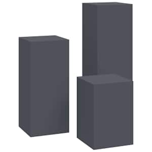 Stojan na rostliny 3 pcs Antracit Ocel - obrázek 7