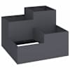 vidaXL Aia istutuspot Antratsiit 100 x 100 x 60 cm Teras