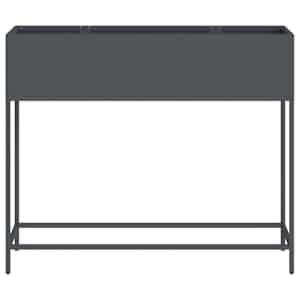Vyvýšený zahradní květináč Antracit 100 x 26 x 82 cm Ocel - obrázek 5