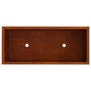 Vyvýšený zahradní květináč Rezavá 60 x 26 x 45 cm - obrázek 8