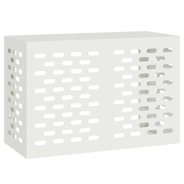 vidaXL Kliimaseadmest kaitsev kate Valge 90 x 40 x 60 cm Teras