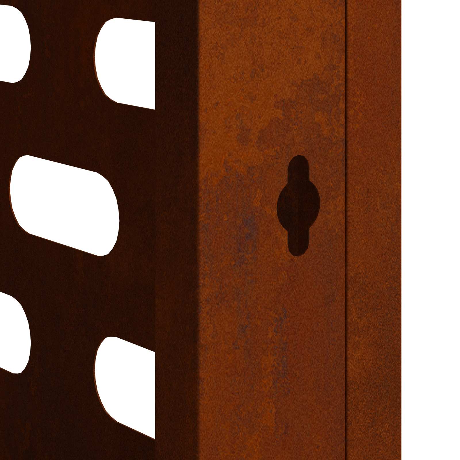 Airconditioner hoes Roestig 110 x 50 x 105 cm Cortenstaal image 13