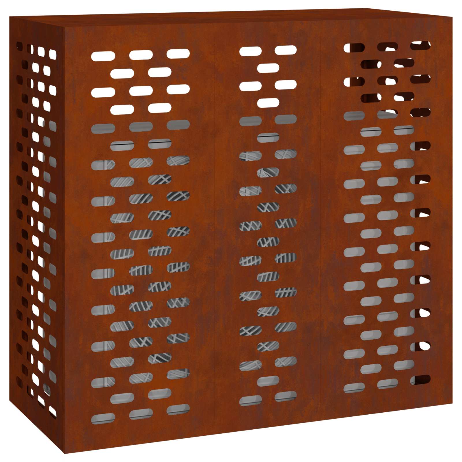 Airconditioner hoes Roestig 110 x 50 x 105 cm Cortenstaal image 3