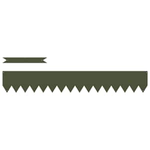 Okraj trávníku 50 pcs Olivově zelená 100 x 0,05 x 20 cm - obrázek 2