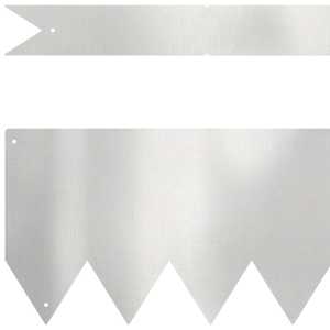 Okraj trávníku 10 pcs Stříbrná 100 x 0,05 x 15 cm Nerezová ocel - obrázek 4
