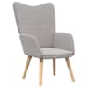 vidaXL Tugitool Helehall 62 x 67 x 95,5 cm Sherpa Kangas