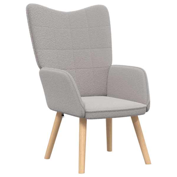 vidaXL Tugitool Helehall 62 x 67 x 95,5 cm Sherpa Kangas