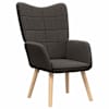 vidaXL Tugitool Tumehall 62 x 67 x 95,5 cm Sherpa Kangas