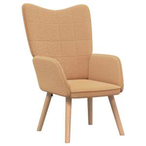 vidaXL Tugitool Beež 62 x 67 x 95,5 cm Sherpa Kangas
