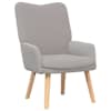 vidaXL Tugitool Helehall 63 x 67 x 94 cm Lamba Kangas ja Puit
