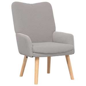 vidaXL Tugitool Helehall 63 x 67 x 94 cm Lamba Kangas ja Puit