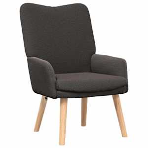vidaXL Tugitool Tumehall 63 x 67 x 94 cm Lamba Kangas ja Puit