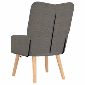 křeslo Světle šedá 63 x 67 x 94 cm textil - obrázek 6