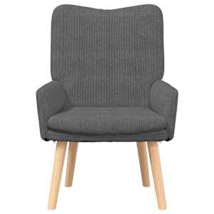 křeslo Tmavě šedá 63 x 67 x 94 cm textil - obrázek 4