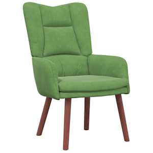 vidaXL Tugitool Hele roheline 63 x 67 x 94 cm Samet